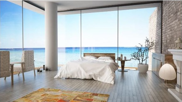 Window film / tint bedroom installation