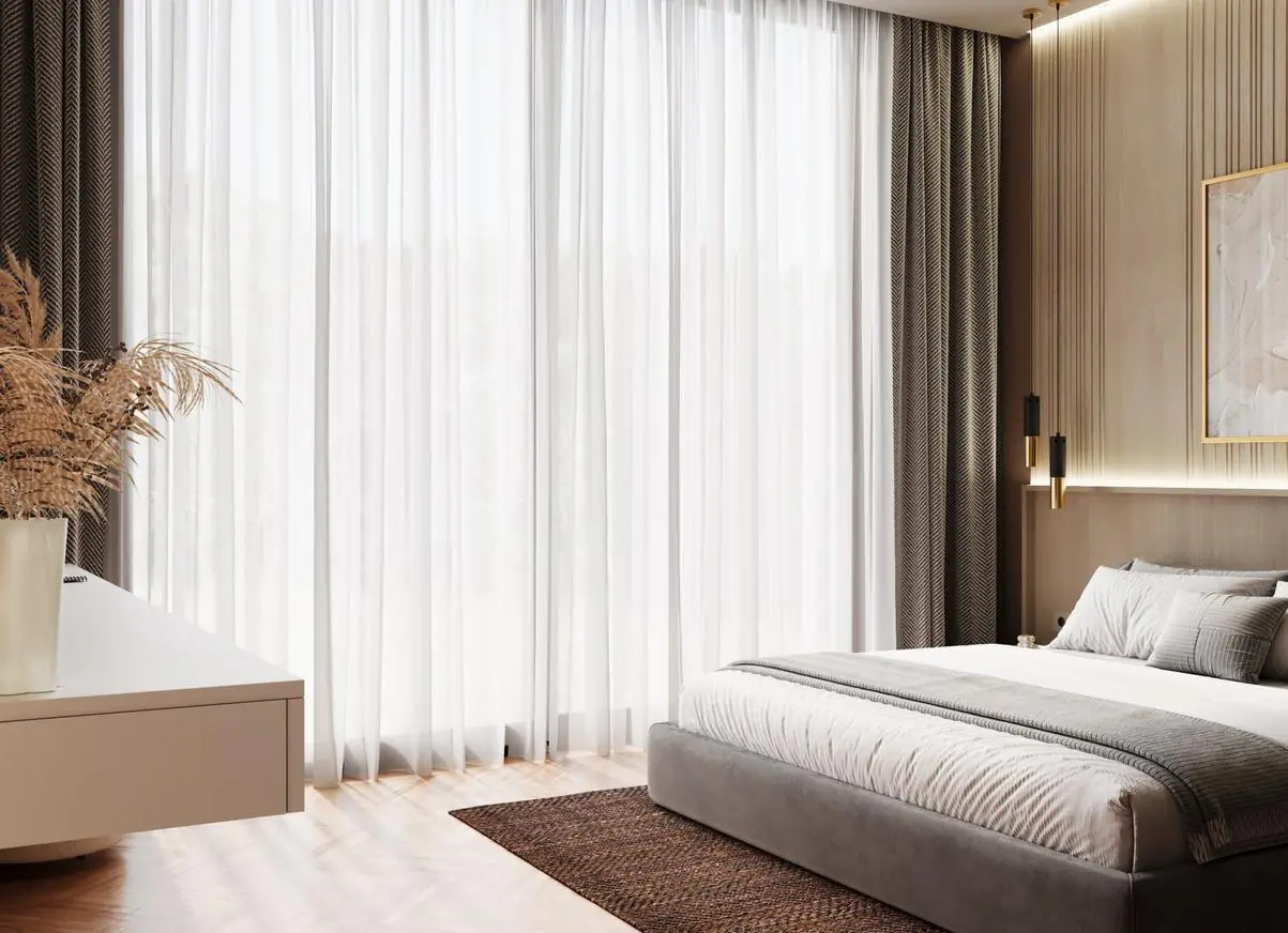 Custom drapery and Roman shades for Decatur homes